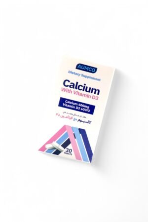 Calcium 600 mg + Vitamin D3  400 I.U 30 Tablets